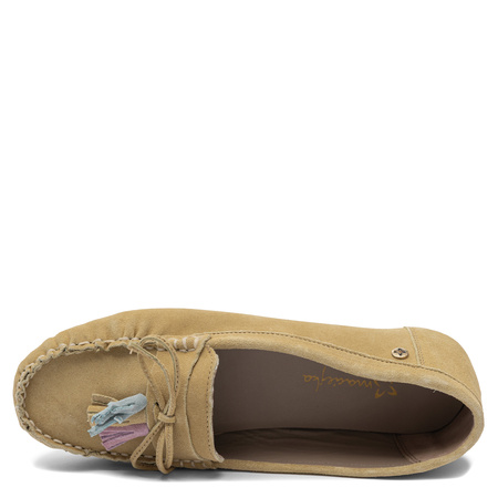 Maciejka Women's Yellow Shoes with Tassels PR767-07/00-1