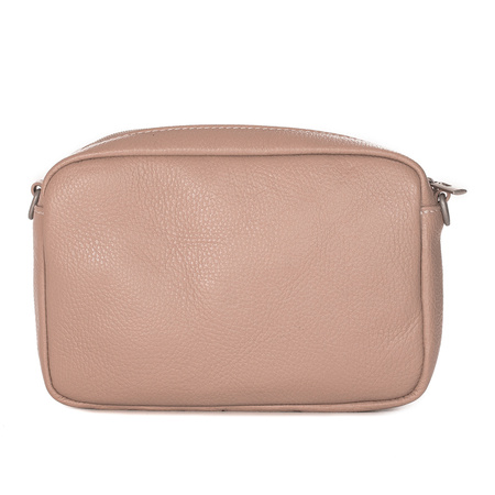 Maciejka powder pink leather women's bag
