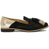 Maciejka Black Flat Shoes 04484-01/00-5