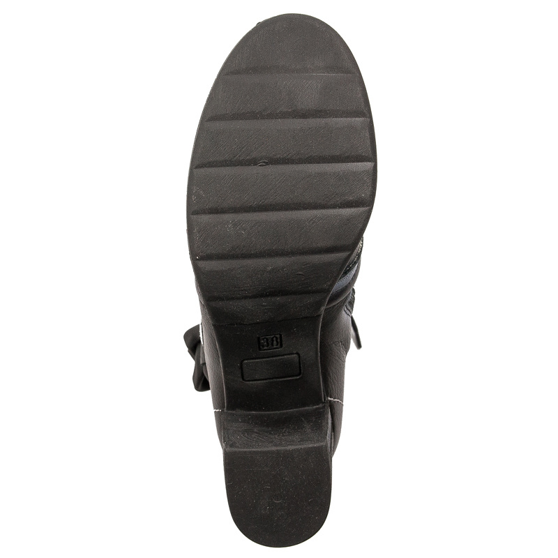 Maciejka Black & White Boots 05599-01/00-7