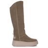 Maciejka Dirty Beige leather Knee-High Boots 