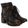 Maciejka Women's Leather Boots Brown + Maroon