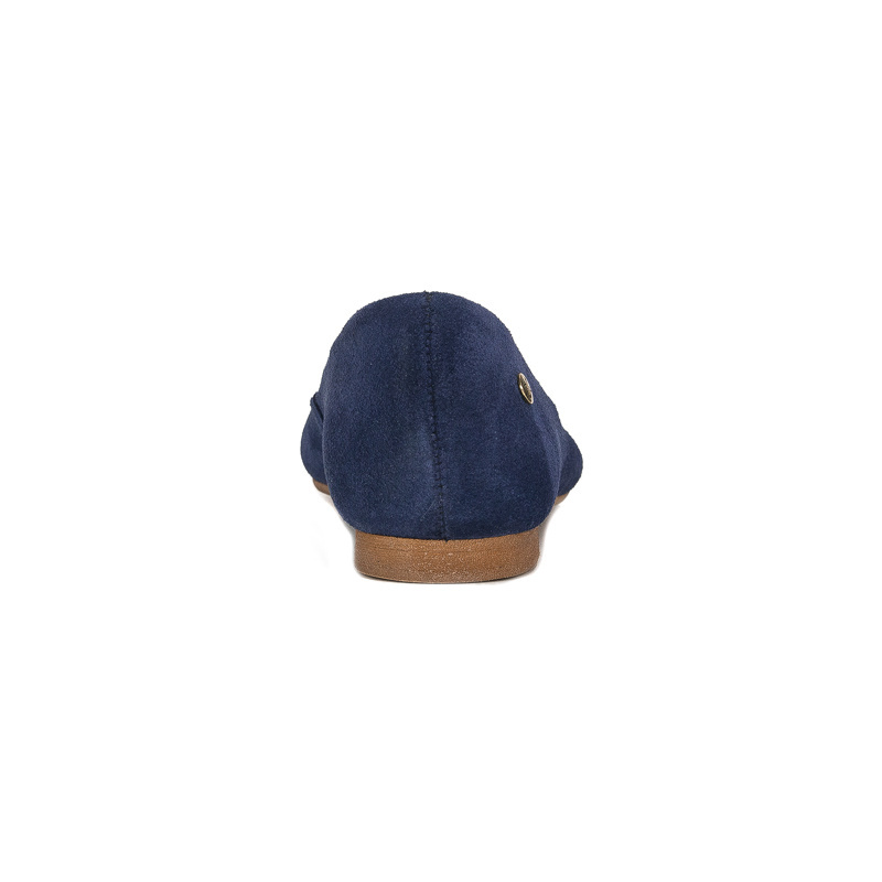 Maciejka women's Navy leather Ballerina