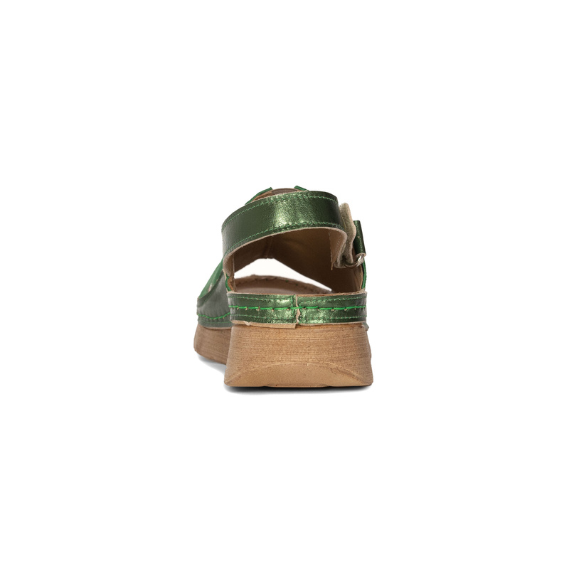 Maciejka Women's Leather Sandals Brown