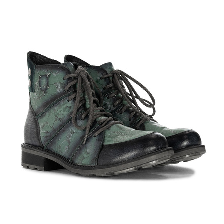 Maciejka Women's Leather Boots Green