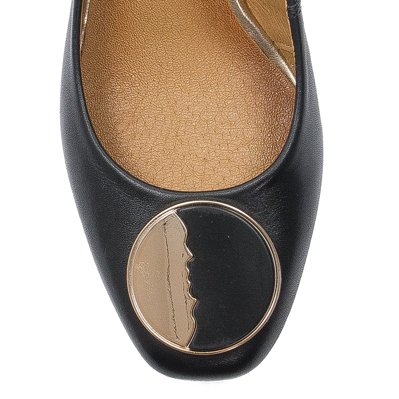 Maciejka Women's Black Leather Pumps