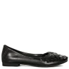 Maciejka Leather Ballerinas Woven Detail Black 01358-01/00-0