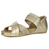 Maciejka Leather Gold Women's Sandals