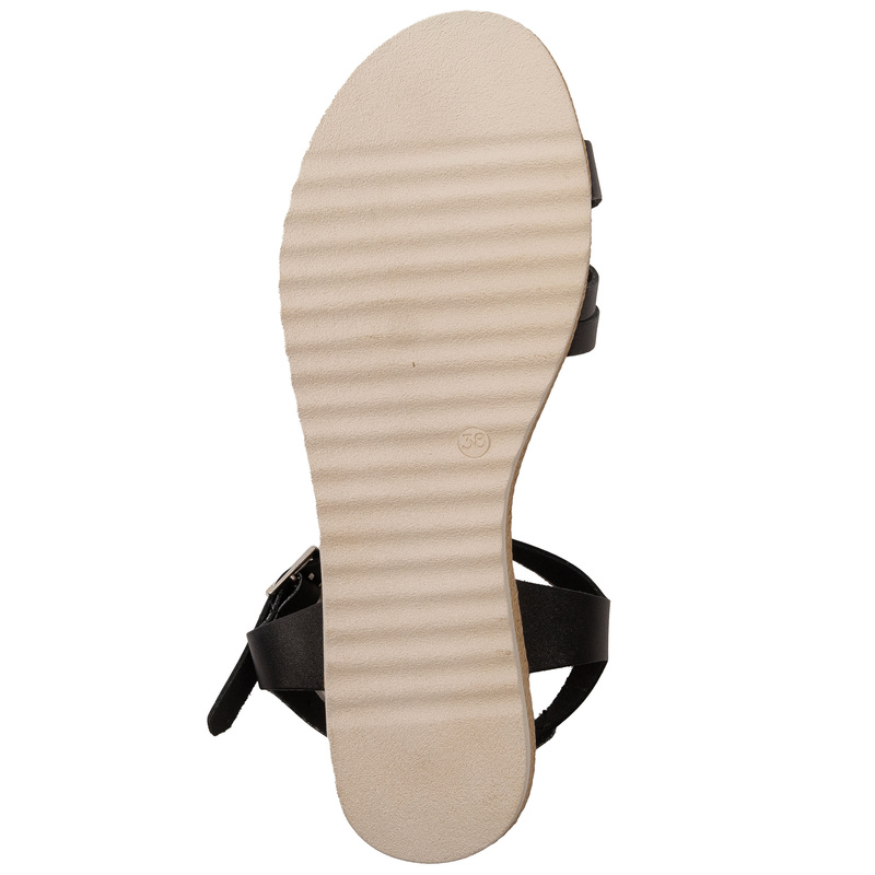 Maciejka Women's Leather Sandals Black