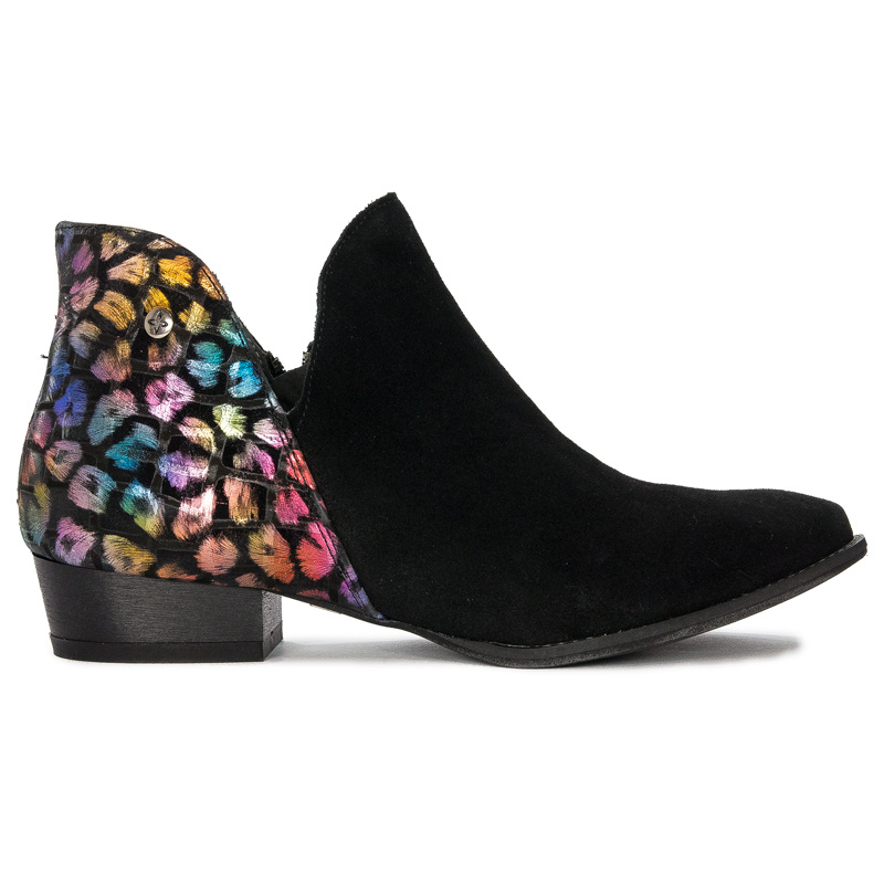 Maciejka Black+Multicolour Boots 04091-39/00-5
