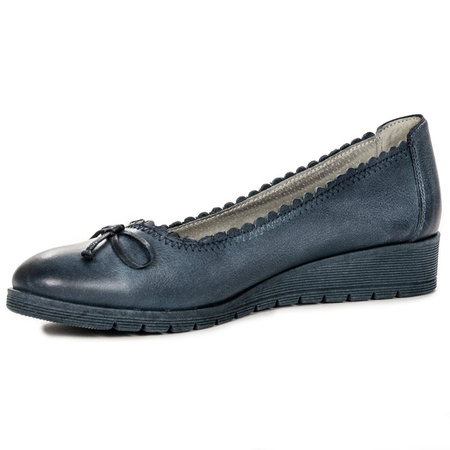 Maciejka Navy Blue Low Shoes 03469-17/00-5