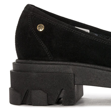 Maciejka Black Low Shoes 2850J-12/00-1