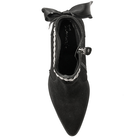 Maciejka Black Women's Suede Leather Boots