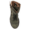 Maciejka Women's ankle boots,green leather suede on platform