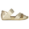 Maciejka Leather Gold Women's Sandals