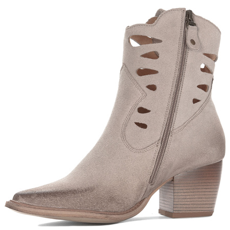 Maciejka 006412-04/00-5 beige women's Boots