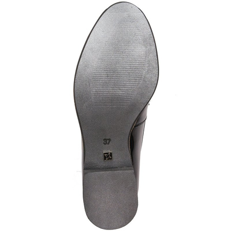 Maciejka Black Flat Shoes 04099-01/00-5