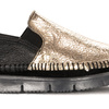 Maciejka Black - Gold Low Shoes