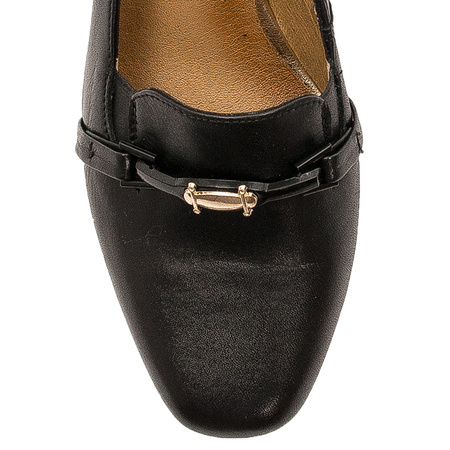 Maciejka Women's Black Leather Pumps
