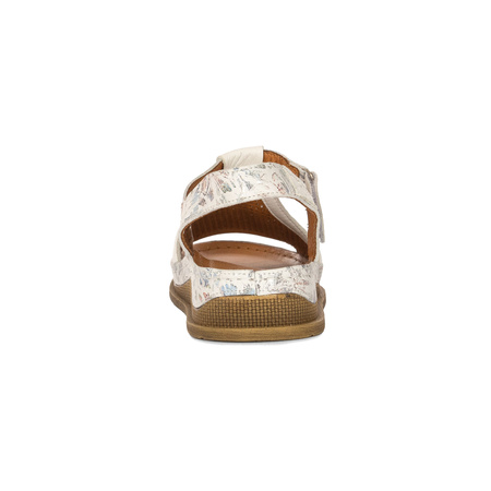 Maciejka Women's Leather Sandals Silver