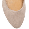 Maciejka Suede Leather Ballerinas Almond-Toe Beige 04100-42/00-8