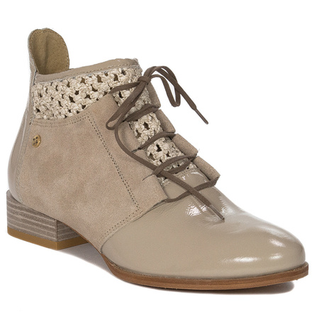 Maciejka Women's Leather Beige Boots