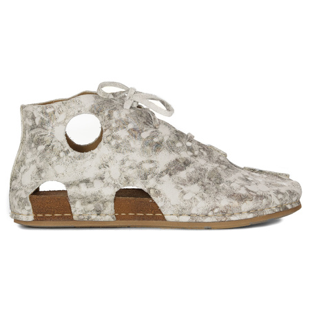 Maciejka Women's Leather Boots White + Copper