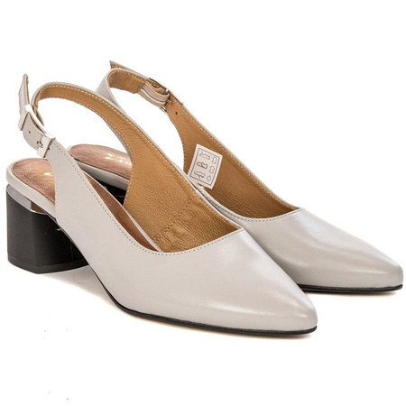 Maciejka Grey Pumps 04481-03/00-1