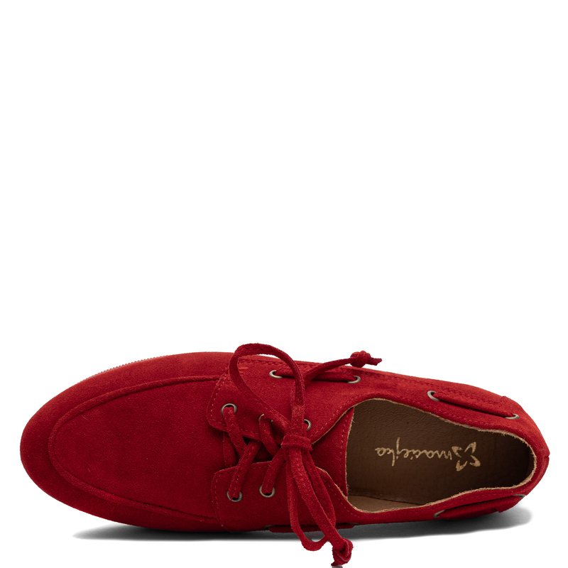 Maciejka Leather Shoes Red  07799-08-00-1