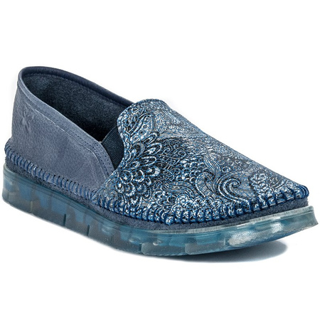 Maciejka Navy Low Shoes 03512-45/00-0