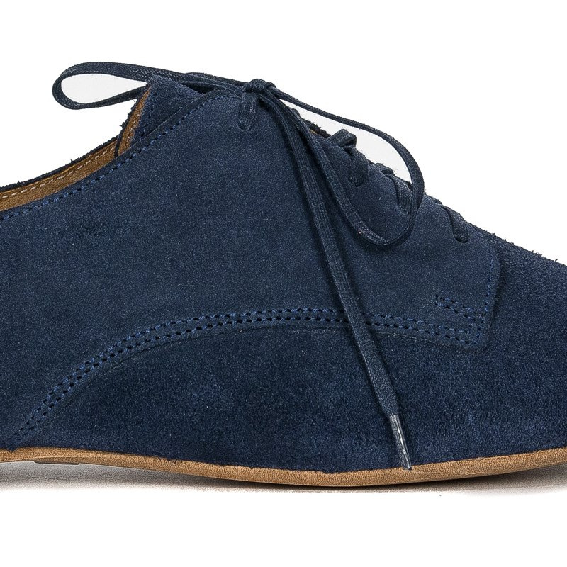 Maciejka Navy Low Shoes 04929-17/00-5