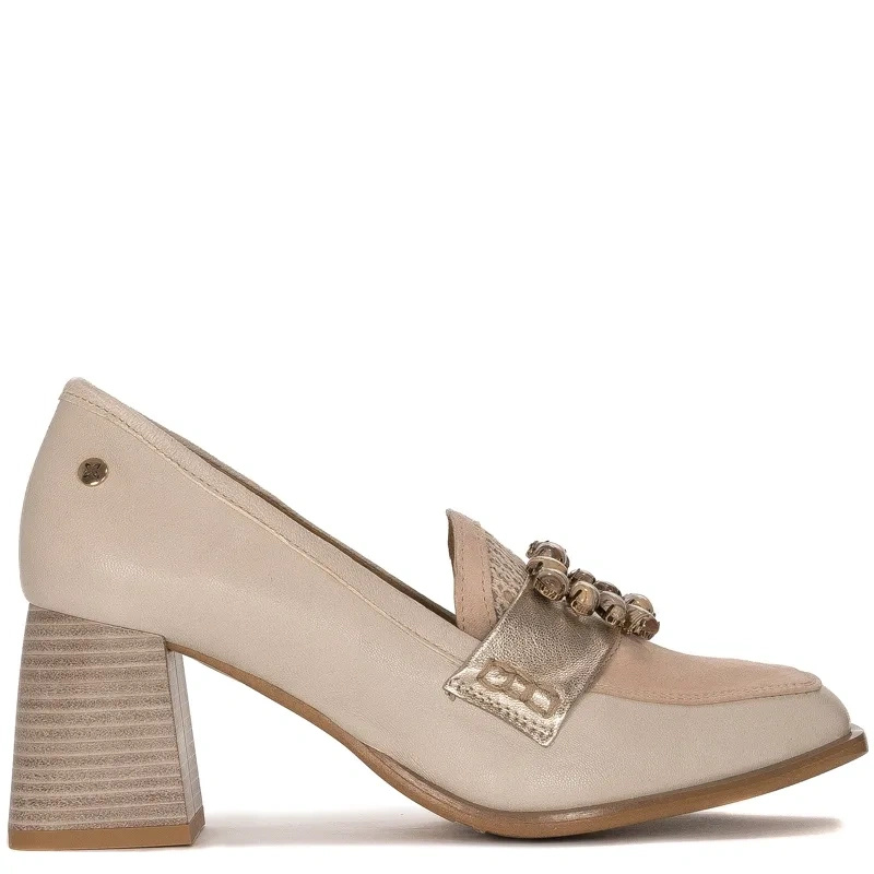 Maciejka Women's Beige Leather Pumps