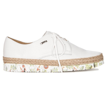 Maciejka White Espadrilles 02936-11/00-5