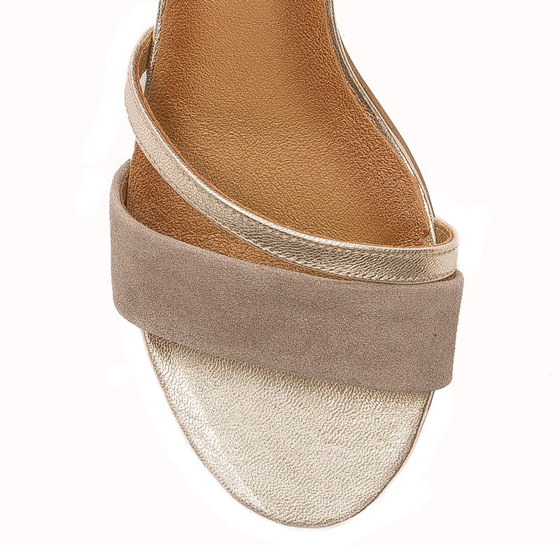 Maciejka Beige Women's Sandals 05516-10/00-1