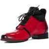 Maciejka Red Lace-up Boots 04744-08/00-7