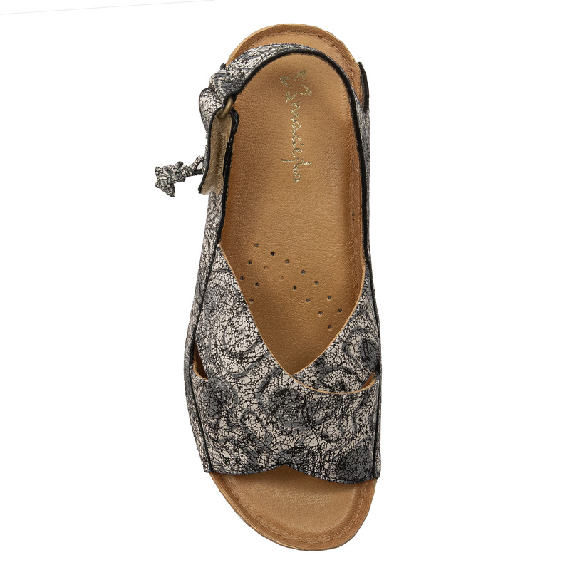 Maciejka Women's Leather Sandals Black