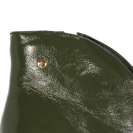 Maciejka Green pattented Boots 04777-44/00-3