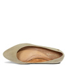Maciejka Leather-Lined Ballerinas Suede Almond Toe Green 4100W-03/00-8