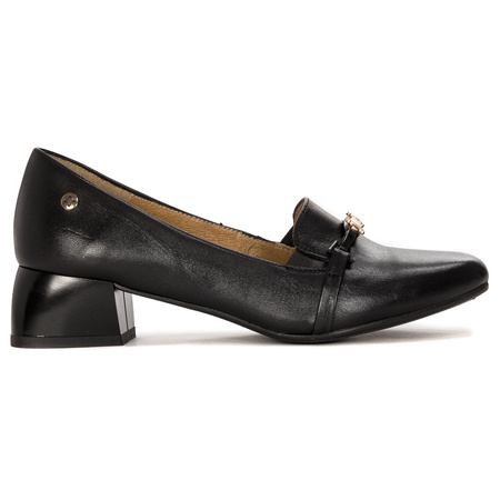 Maciejka Women's Black Leather Pumps