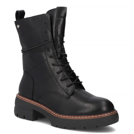 Filippo Women's Black Leather Boots