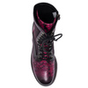 Maciejka Leather Platform Lace-Up Boots Pink 06720-15/00-8