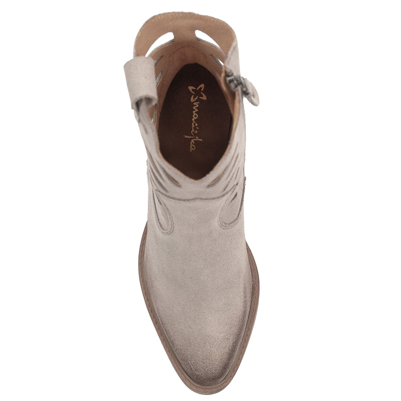 Maciejka 006412-04/00-5 beige women's Boots