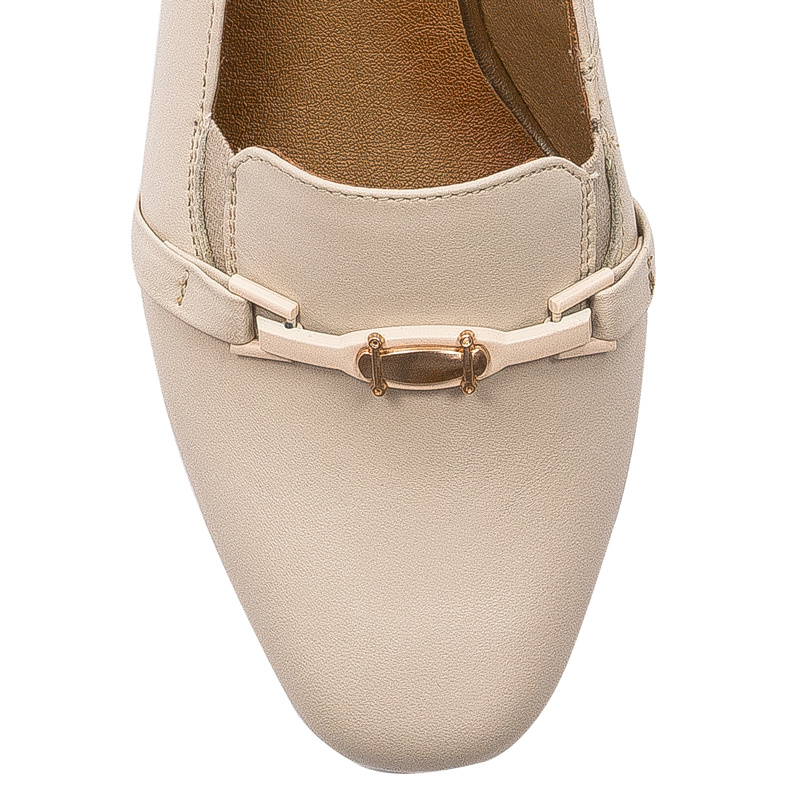 Maciejka Women's Light Beige Leather Pumps