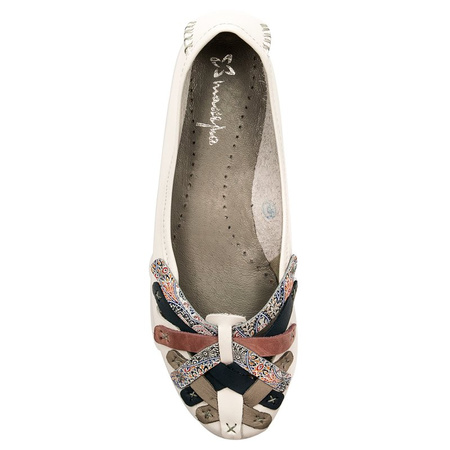 Maciejka White Ballerina 01358-21/00-0 