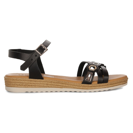Maciejka Women's Leather Sandals Black