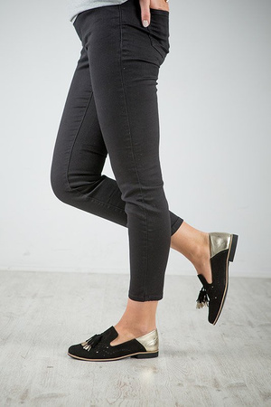 Maciejka Black Flat Shoes 04484-01/00-5