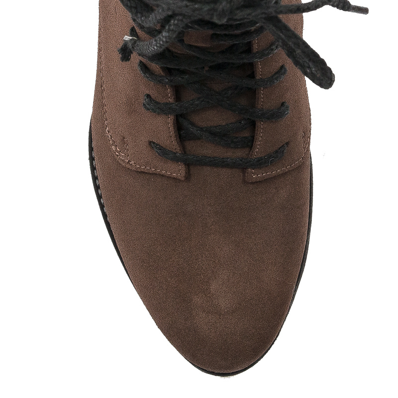 Maciejka Brown Leather Boots 05681-02/00-3