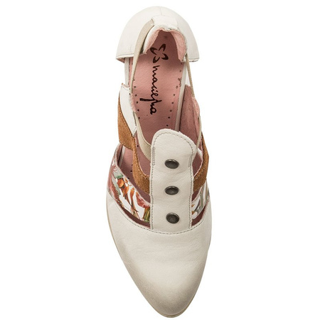 Maciejka White women's Shoes 03969-11/00-5