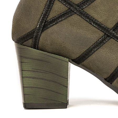 Maciejka Green Boots 04210-24/00-3