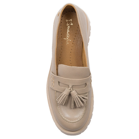 Maciejka Women's Beige Flat Shoes